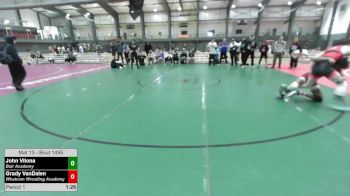 150 lbs 3rd Place Match - John Vilona, Bair Academy vs Grady VanDalen, Whatcom Wrestling Academy