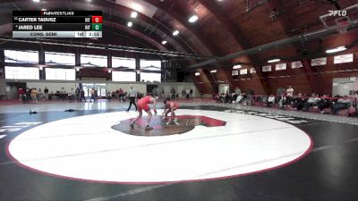 157 lbs Cons. Semi - Jared Lee, RIT vs Carter Tadusz, RIT