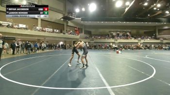 127 Championship Bracket Cons. Round 3 - Bryan Jacobson, Kenyon-Wanamingo vs Landon Borgen, St. Francis