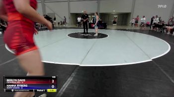 155 lbs 4th Wrestleback (16 Team) - Angelina Jiang, California Red vs Paige Spomer, North Dakota