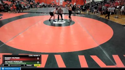 285 lbs Cons. Round 3 - Octavio Morales, Carol Stream (GLENBARD NORTH) vs Randy Mcpeek, DAKOTA