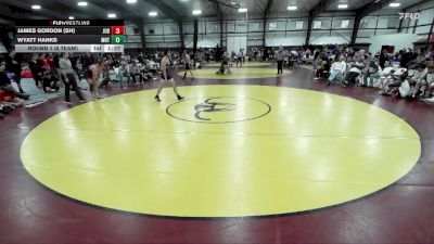 165 lbs Round 1 (8 Team) - James Gordon (SH), Juab B vs WYATT HANKS, Manti