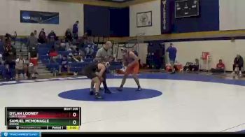 149 lbs Quarterfinal - Samuel McMonagle, Brown vs Dylan Looney, Coast Guard