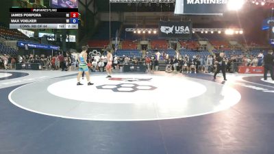 175 lbs Cons. Rd Of 64 - James Porpora, Nebraska vs Max Voelker, Wisconsin