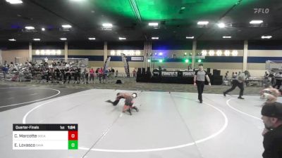 73 lbs Quarterfinal - Cael Marcotte, SoCal Grappling WC vs Eli Lovasco, Savage House WC