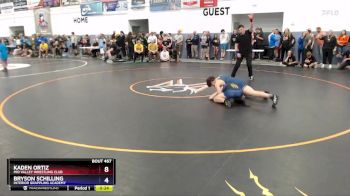 138 lbs Cons. Round 3 - Kaden Ortiz, Mid Valley Wrestling Club vs Bryson Schilling, Interior Grappling Academy