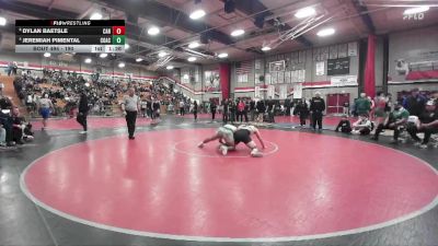 190 lbs Quarterfinal - Dylan Baetsle, La Canada vs Jeremiah Pimental, Coachella Valley