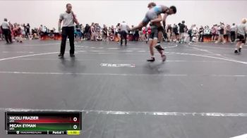 147 lbs Cons. Round 2 - Nicoli Frazier, LFO vs Micah Eyman, LFO