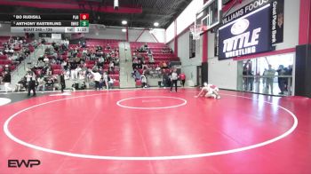 126 lbs 5th Place Match - Bo Rudisill, PLAINVIEW vs Anthony Easterling, Bentonville West High School