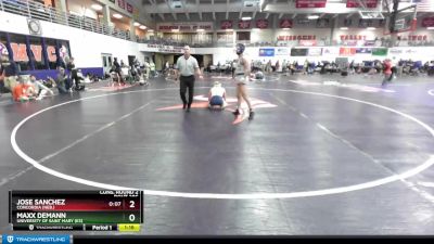 174 lbs Cons. Round 2 - Jose Sanchez, Concordia (Neb.) vs Maxx Demann, University Of Saint Mary (KS)