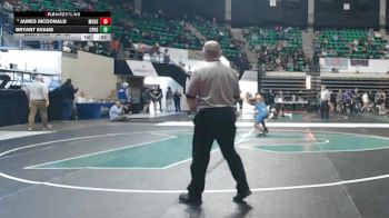 5A 190 lbs Cons. Round 3 - James Mcdonald, Moody Hs vs Bryant Evans, Center Point HS