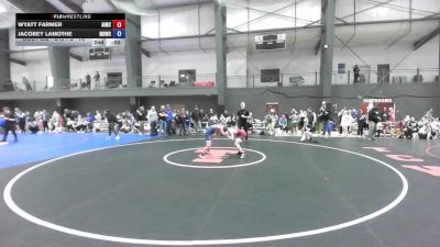 U12 FS - 86 lbs Cons. Semis - Adam Hall, Whatcom Wrestling Academy vs Hank Bingley, CNWC Concede Nothing Wrestling Club