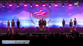 Champion Cheer Athletics - BURN [2025 L1 Senior - D2 Day 1] 2025 The American Northwest Portland Nationals