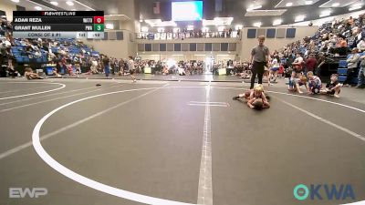 52 lbs Consi Of 8 #1 - Adan Reza, Watonga Youth Wrestling vs Grant Mullen, Perry Wrestling Academy