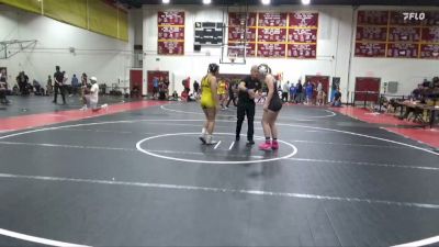 135 lbs Round 1 - Jocelyn Chacon, Mission Viejo High School vs Saidy Adamo, Project 8 Wrestling