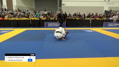 Carlos Alberto Oliveira Da Silva vs Lucas De Souza Dantas 2024 World Masters IBJJF Jiu-Jitsu Championship