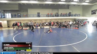 56-57 lbs Round 2 - Ceder Smith, Stallions Wrestling vs Jt Papa, Champions Wrestling Club