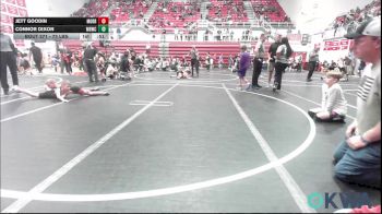 73 lbs Semifinal - Jett Goodin, Morrison Takedown Club vs Connor Dixon, Mustang Bronco Wrestling Club