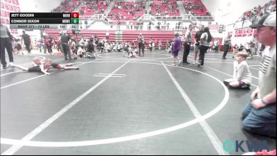 73 lbs Semifinal - Jett Goodin, Morrison Takedown Club vs Connor Dixon, Mustang Bronco Wrestling Club