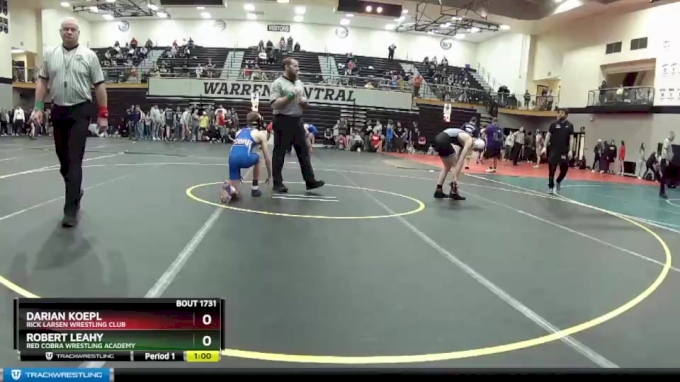 113 lbs Cons. Round 2 - Darian Koepl, Rick Larsen Wrestling Club vs ...