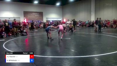 110/119 1st Place Match - Kendal Haynie, Florida vs Vanessa Whitelock, Trident Wrestling Club