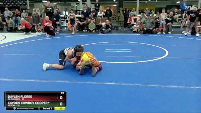 76 lbs Semis (4 Team) - Cayden Cowboy Cooperman, M2TCNJ vs Daylen Flores, PA Alliance