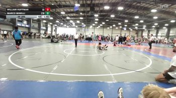 90 lbs Quarterfinal - William Huffman, OHIO GOLD - MS vs Marco Minelli, IRONWHALE - MS