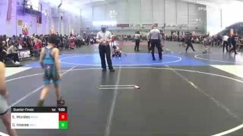 62 lbs Quarterfinal - Emilio Morales, Granite WC vs Cameron Hoezee, Salem Elite