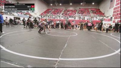 138 lbs Quarterfinal - Lilly Hilton, Mojo Grappling Academy vs Willow Welch, NA