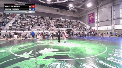 U15 Women - 54 lbs Cons. Round 2 - Maquelle Pace, UT vs Coralynn Newberry, WA