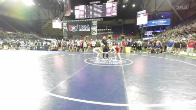 100 lbs Rnd Of 32 - Liam Adlfinger, Iowa vs Bobby Gulzow, Oregon