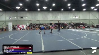 112 lbs Semis & 3rd Wb (16 Team) - Reanah Utterback, Iowa vs Jessa Joiner, Missouri Ice