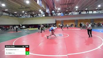 132 lbs Quarterfinal - Ben Zuckerman, Green Farms Academy vs Blase Mele, Princeton