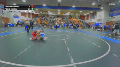 106 lbs Quarterfinal - Shawn Conant, Sierra Vista vs Zeke Corona, Alta Loma