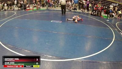 42 lbs Cons. Round 2 - Anthony Vigil, Montrose Elite vs Kase King, Box Elder Stingers Wrestling