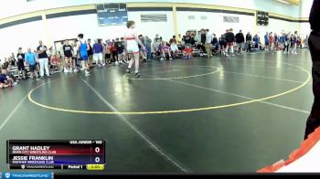 160 lbs Champ. Round 1 - Grant Hadley, River City Wrestling Club vs Jessie Franklin, Panther Wrestling Club