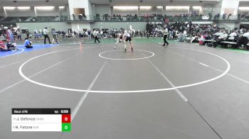 132 lbs Consi Of 4 - Jesse Defonce, Danbury vs Nick Fatone, Norwalk