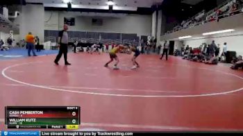 125 lbs Placement (4 Team) - William Kutz, HLWW vs Cash Pemberton, Bemidji