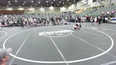 65 lbs Quarterfinal - Lilly Oakes, Gladiator Wrestling vs Connor Houck, Oroville Rattlers