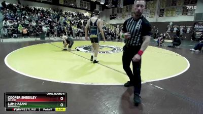 144 lbs Cons. Round 6 - Lum Hasani, Birmingham vs Cooper Sheesley, Del Oro