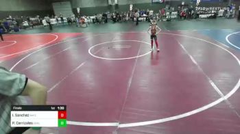 116 lbs Final - Pedro Carrizales, Ogalla Wrestling vs Isaac Sanchez, NM Gold