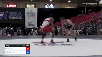 86 kg Semis - Mark Hall, Pennsylvania RTC / TWMC vs Caden Steffen, Mustang Wrestling Club