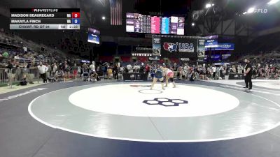 190 lbs Champ. Rd Of 64 - Madison Beauregard, MA vs Makayla Finch, WA
