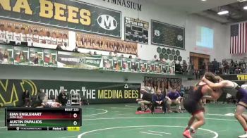 190 lbs Champ. Round 2 - Eian Englehart, Avon Ohio vs Austin Papalios, Beavercreek