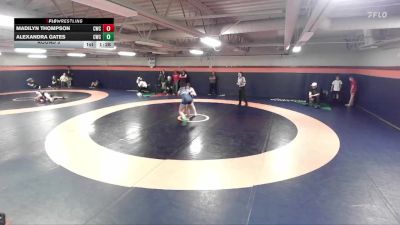 140-146 lbs Round 3 - Madilyn Thompson, Champions Wrestling Club vs Alexandra Gates, Champions Wrestling Club