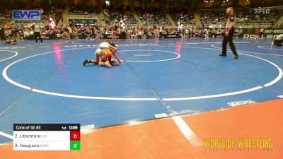 61 lbs Consi Of 32 #2 - Zander Liberatore, Florida Scorpions vs Adam Deaguero, Adams City