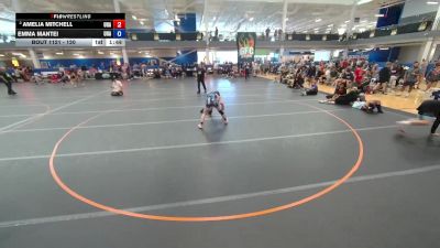 120 lbs 3rd Place Match - Emma Mantei, Unattached vs Amelia Mitchell, Unattached