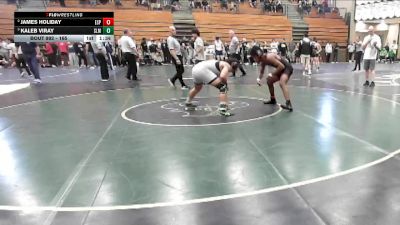 165 lbs Semifinal - Kaleb Viray, Slam Academy vs James Holiday, Esperanza