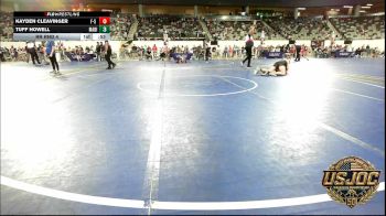 130 lbs Rr Rnd 4 - Kayden Cleavinger, F-5 Grappling vs Tuff Howell, Madill Takedown