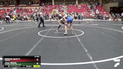 120 lbs Cons. Round 5 - Kennan Beatty, Phenom vs Cole Genail, Atchison Wrestling Club